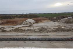 Photo Textures of Background Gravel Mining